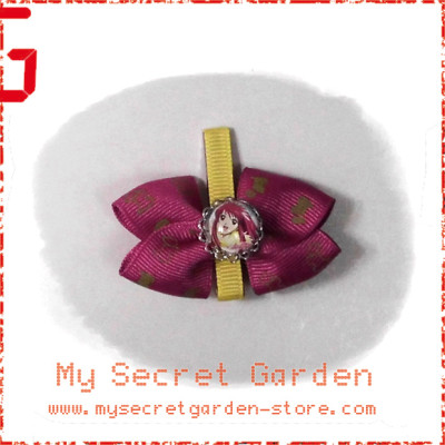 Kaleido Star カレイドスター Sora Naegino Anime Cabochon Mini Hair Bows Hair Clip 